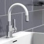 EISL Grifo monomando de lavabo FLEXO blanco cromado de , Grifos - Ref: Foro24-446452, Precio: 85,10 €, Descuento: %