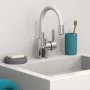 EISL Grifo monomando de lavabo FLEXO blanco cromado de , Grifos - Ref: Foro24-446452, Precio: 85,10 €, Descuento: %