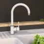 EISL Grifo monomando de cocina DIZIANI cromado blanco | Foru.es | Tu tienda online para hogar, jardín y más Foro24.es