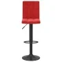 Taburetes de cocina 2 unidades terciopelo rojo vino tinto de , Taburetes de cocina - Ref: Foro24-335769, Precio: 145,50 €, De...
