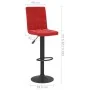Taburetes de cocina 2 unidades terciopelo rojo vino tinto de , Taburetes de cocina - Ref: Foro24-335769, Precio: 145,50 €, De...