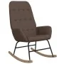 Silla mecedora de tela gris taupe de , Mecedoras - Ref: Foro24-341262, Precio: 116,62 €, Descuento: %