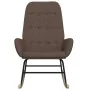 Silla mecedora de tela gris taupe de , Mecedoras - Ref: Foro24-341262, Precio: 116,62 €, Descuento: %