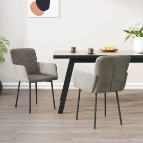 Comprar Sillas de comedor 2 unidades terciopelo