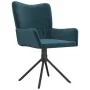 Sillas de comedor giratorias 2 uds terciopelo azul | Foru.es | Tu tienda online para hogar, jardín y más Foro24.es
