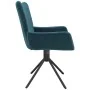 Sillas de comedor giratorias 2 uds terciopelo azul | Foru.es | Tu tienda online para hogar, jardín y más Foro24.es