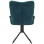 Sillas de comedor giratorias 2 uds terciopelo azul | Foru.es | Tu tienda online para hogar, jardín y más Foro24.es