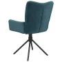 Sillas de comedor giratorias 2 uds terciopelo azul | Foru.es | Tu tienda online para hogar, jardín y más Foro24.es