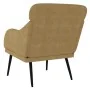Sillón de terciopelo marrón 63x76x80 cm | Foru.es | Tu tienda online para hogar, jardín y más Foro24.es