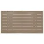 Mesa de jardín de ratán sintético gris 120x70x66 cm de , Mesas de jardín - Ref: Foro24-316583, Precio: 194,62 €, Descuento: %