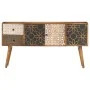 Aparador con estampado madera maciza de mango 130x30x70 cm | Foru.es | Tu tienda online para hogar, jardín y más Foro24.es