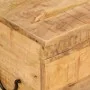 Caja de almacenaje madera maciza de mango 39x28x31 cm de , Baúles de almacenamiento - Ref: Foro24-338483, Precio: 88,31 €, De...