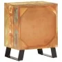 Mesita de noche de madera maciza reciclada 40x30x50 cm | Foru.es | Tu tienda online para hogar, jardín y más Foro24.es