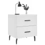 Mesitas de noche 2 uds madera ingeniería blanco 40x35x47,5 cm de , Mesitas de noche - Ref: Foro24-827341, Precio: 91,16 €, De...
