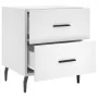 Mesitas de noche 2 uds madera ingeniería blanco 40x35x47,5 cm de , Mesitas de noche - Ref: Foro24-827341, Precio: 91,16 €, De...