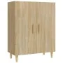 Aparador de madera contrachapada roble Sonoma 70x34x90 cm by , Sideboards - Ref: Foro24-812099, Price: 82,66 €, Discount: %