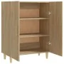 Aparador de madera contrachapada roble Sonoma 70x34x90 cm by , Sideboards - Ref: Foro24-812099, Price: 82,66 €, Discount: %