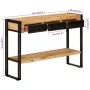 Mesa consola madera maciza de mango 110x30x76 cm by , Side tables - Ref: Foro24-348159, Price: 214,96 €, Discount: %