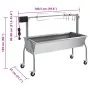Parrilla De Barbacoa Con Asador Y Motor Eléctrico | Foru.es | Tu tienda online para hogar, jardín y más Foro24.es