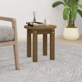 Mesa de centro de madera maciza de pino marrón miel Ø35x35 cm von , Couchtisch - Ref: Foro24-822340, Preis: 22,83 €, Rabatt: %