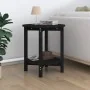Mesa de centro de madera maciza de pino negro Ø55x60 cm | Foru.es | Tu tienda online para hogar, jardín y más Foro24.es