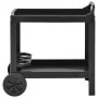 Carrito de bebidas plástico gris antracita 69x53x72 cm de , Carros de cocina y comedor - Ref: Foro24-48813, Precio: 114,25 €,...