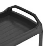 Carrito de bebidas plástico gris antracita 69x53x72 cm de , Carros de cocina y comedor - Ref: Foro24-48813, Precio: 114,25 €,...