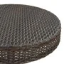 Mesa de jardín de ratán sintético marrón 60,5x106 cm by , Garden tables - Ref: Foro24-45855, Price: 120,93 €, Discount: %