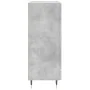 Aparador de madera de ingeniería gris hormigón 69,5x34x90 cm by , Sideboards - Ref: Foro24-830240, Price: 90,85 €, Discount: %
