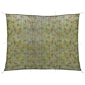 Red de camuflaje con bolsa de almacenamiento verde 2x4 m de , Equipamiento de protección para caza y tiro - Ref: Foro24-13588...