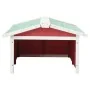 Caseta de cortacésped robótico madera abeto rojo y blanco de , Fundas para cortadoras de césped - Ref: Foro24-170881, Precio:...