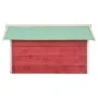 Caseta de cortacésped robótico madera abeto rojo y blanco de , Fundas para cortadoras de césped - Ref: Foro24-170881, Precio:...