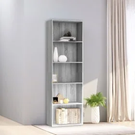 Comprar Estantería 5 niveles madera contrachapada