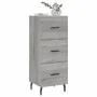 Aparador madera de ingeniería gris Sonoma 34,5x34x90 cm | Foru.es | Tu tienda online para hogar, jardín y más Foro24.es