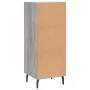 Aparador madera de ingeniería gris Sonoma 34,5x34x90 cm | Foru.es | Tu tienda online para hogar, jardín y más Foro24.es