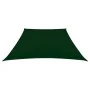 Toldo de vela trapezoidal de tela oxford verde oscuro 3/5x4 m de , Sombrillas - Ref: Foro24-135518, Precio: 56,29 €, Descuent...