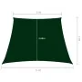 Toldo de vela trapezoidal de tela oxford verde oscuro 3/5x4 m de , Sombrillas - Ref: Foro24-135518, Precio: 56,29 €, Descuent...