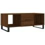 Mesa de centro madera contrachapada roble marrón 102x50x40 cm | Foru.es | Tu tienda online para hogar, jardín y más Foro24.es