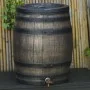 Nature Barril de lluvia aspecto de madera marrón 120 L 50,5x66 cm | Foru.es | Tu tienda online para hogar, jardín y más Foro24.es