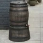 Nature Barril de lluvia aspecto de madera marrón 120 L 50,5x66 cm | Foru.es | Tu tienda online para hogar, jardín y más Foro24.es
