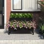 Jardinera de madera de pino maciza negra 110x84x75 cm | Foru.es | Tu tienda online para hogar, jardín y más Foro24.es