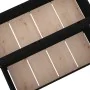 Jardinera de madera de pino maciza negra 110x84x75 cm | Foru.es | Tu tienda online para hogar, jardín y más Foro24.es