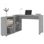 Escritorio de esquina de madera contrachapada gris Sonoma de , Escritorios - Ref: Foro24-342663, Precio: 195,06 €, Descuento: %