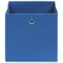 Cajas de almacenaje 10 uds tela azul 32x32x32 cm de , Cestas para almacenaje - Ref: Foro24-288339, Precio: 47,60 €, Descuento: %