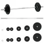 Juego de barra con discos 30 kg hierro fundido | Foru.es | Tu tienda online para hogar, jardín y más Foro24.es