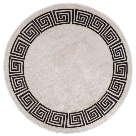 Alfombra lavable antideslizante beige claro φ120 cm | Foru.es | Tu tienda online para hogar, jardín y más Foro24.es