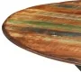 Mesa de comedor madera maciza reciclada y acero 110x78 cm de , Mesas de cocina y de comedor - Ref: Foro24-338455, Precio: 239...