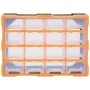 Organizador multicajones con 16 cajones medianos 52x16x37 cm de , Cajas de herramientas - Ref: Foro24-149601, Precio: 58,38 €...