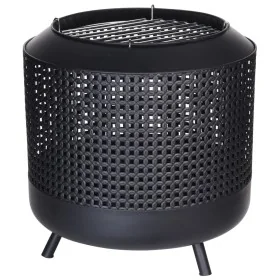 ProGarden Brasero con parrilla negro 50x51 cm by , Chimneys - Ref: Foro24-436291, Price: 149,50 €, Discount: %