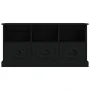 Mueble de TV madera contrachapada negro 100x35x50 cm de , Muebles TV - Ref: Foro24-816289, Precio: 85,92 €, Descuento: %